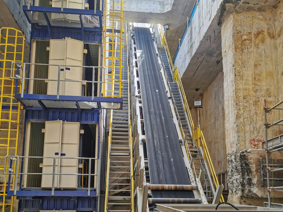 Baggage-Handling-System-Tunnel, Changi Airport