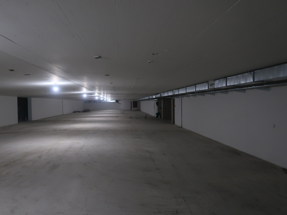 Parking garage in Thun&#039;s Schloss­berg Hill